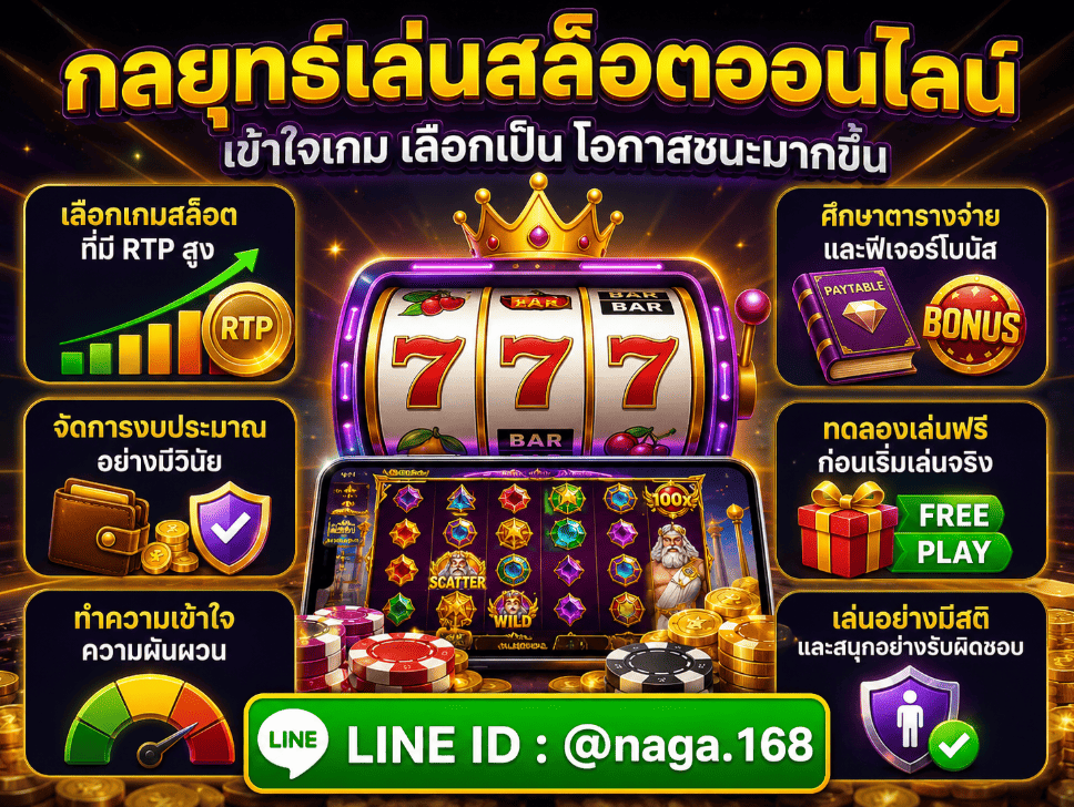 วิธีทำความเข้าใจเกมสล็อตออนไลน์: ปัจจัยที่ควรรู้ก่อนเลือกเกม